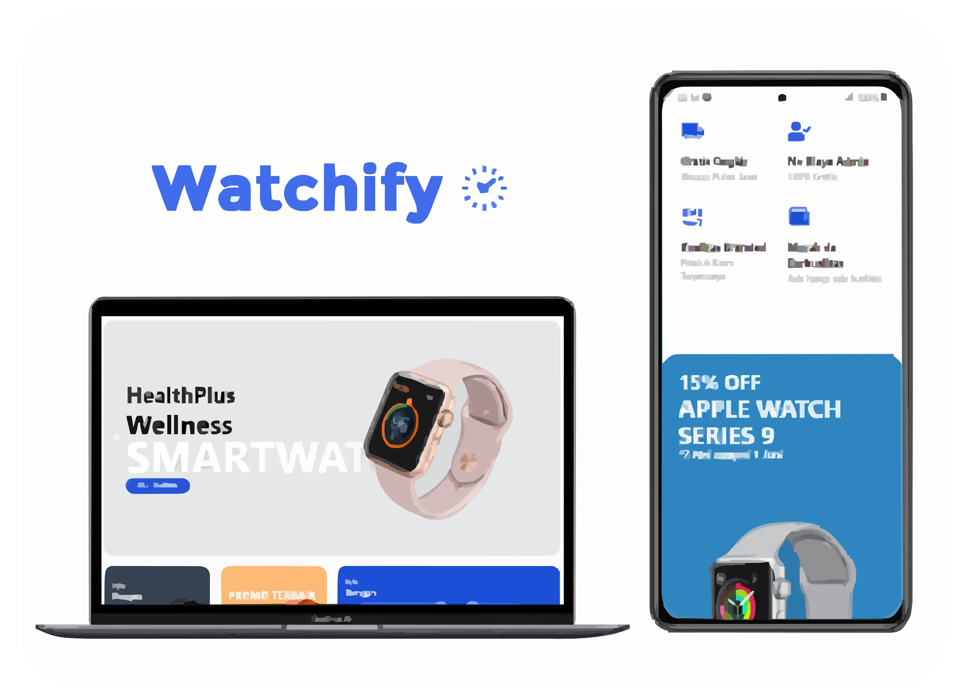 Watch Store website
